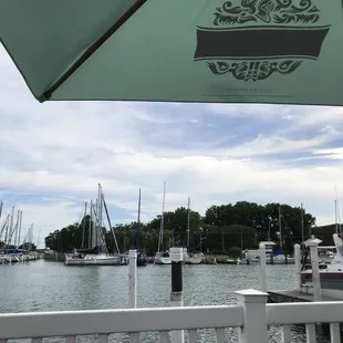 outside