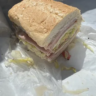 Half of the excellent sub