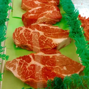 Good looking Chuck Roasts.