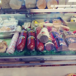 Nice deli section.