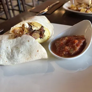 Breakfast burrito