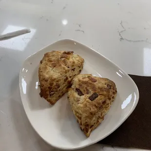 Cheddar Bacon scones