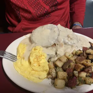Biscuit and Potato Combo