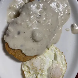 Chicken Fried Steak and 2 Eggs