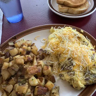 Bacon and Cheese Omelet