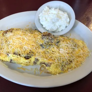 Chicken Fajita Omelet
