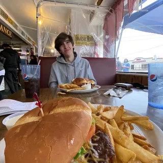 Double Bonanza Burger