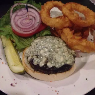 The Blue Brit Burger