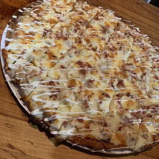 Chicken Bacon Ranch Pizza