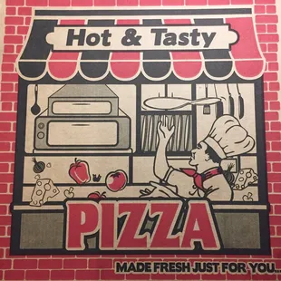 a hot and tasty pizza