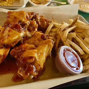 Traditional Bone In Wings with Sweet Chili sauce
