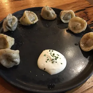 Mushroom pelmeni