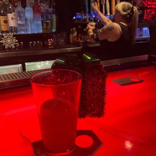Happiness.... Always have the greatest time here. Service is great! Beers are good! Jules shots are phenomenal, so is she! Great place