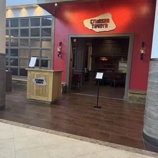 Located inside the Marriott