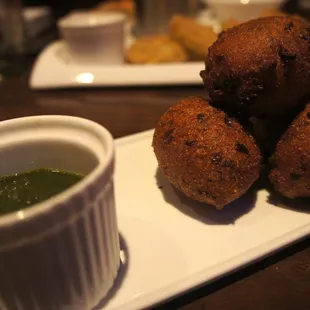 black eyed peas hush puppies