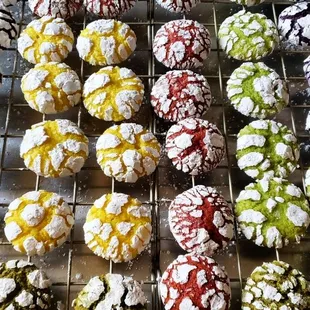 My colorful varieties of crinkles