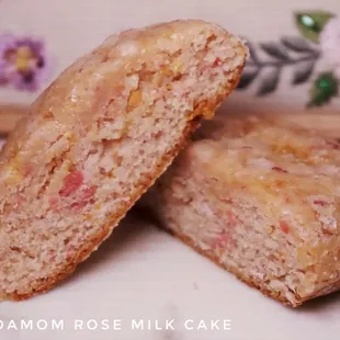 Cardamom Rose Milk Cake