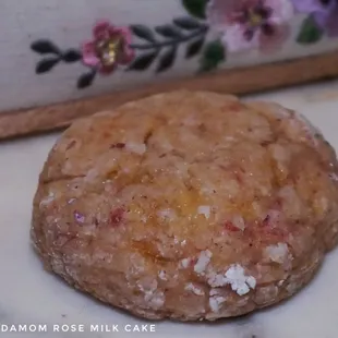 Cardamom Rose Milk Cake