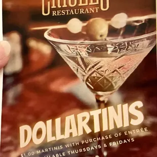 Martini special
