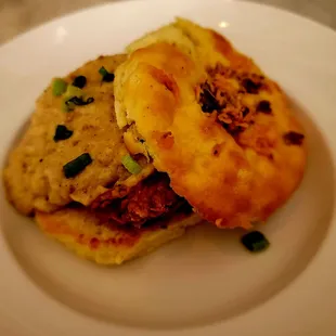 Amazing Chicken &amp; Biscuit with their incredible gravy!