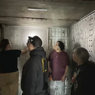 Solitary confinement!