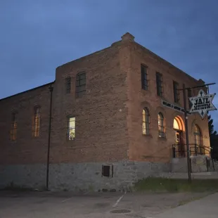 Kind of a spooky feel of the Jail Museum building.