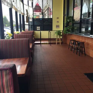 Restaurant always clean.