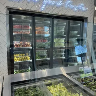 You can see the fresh ingredientes!