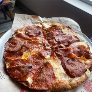 Pepperoni pizza