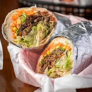 burritos and wraps, food