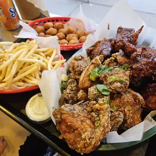 $25 whole chicken meal (w/ 2 drinks and 2 sides) - weekdays only