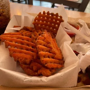 Sweet Potato Waffle Fries