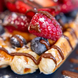 food, dough desserts, donuts