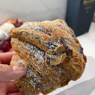 Almond croissant