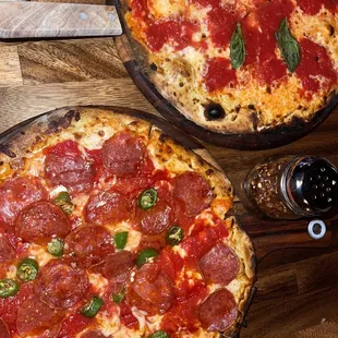 Sweet Diavola and Margherita 12"