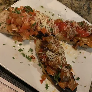 Bruschetta trio