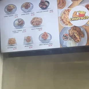 Crispy&amp;Co Menu