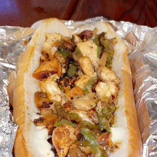 Chicken Philly Sandwich