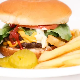 Fire Grilled DBL Cheeseburger