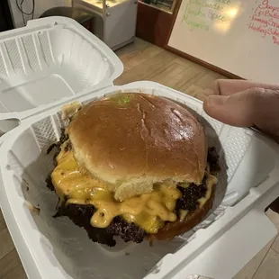 Zombie burger