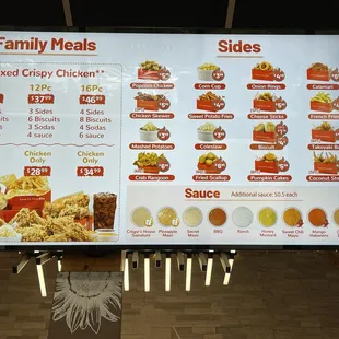 ramen and noodles, menu