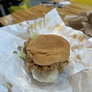 Crispy Chicken Burger
