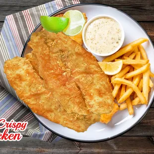 fish and chips, seafood, food, fish