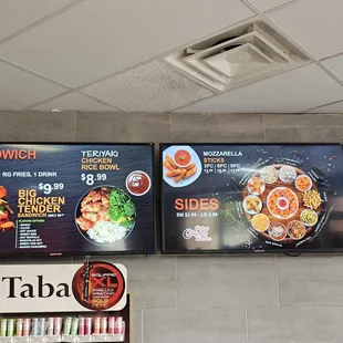 Menu as of 3/17/2023