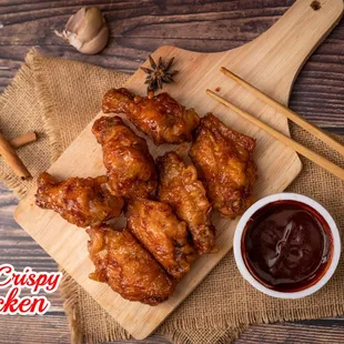 chicken wings and fried chicken, fried chicken wings, fried chicken, chicken, bbq wings, poultry, chicken wings, food, bbq chicken