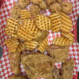 Shrimp  N Chicken  Combo