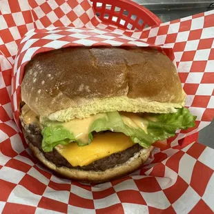 Halal Cheeseburger