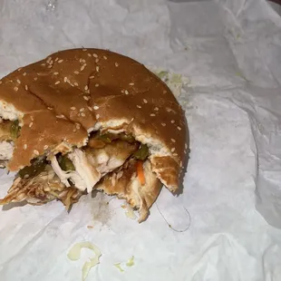Mango Habaneros Tender Sandwich