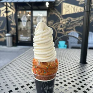 Fruity Pebble cone