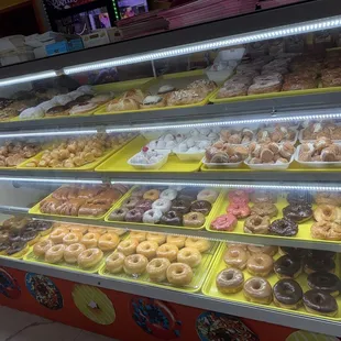 Donut counter to the left